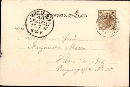Ak Lanzenkirchen in Niederösterreich, Volksschule, Pfarrkirche