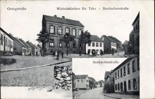 Ak Wiebelskirchen Neunkirchen im Saarland, Bexbacherstraße, Georgstraße