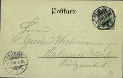 Ak Geldschein, 20 Mark, Reichskassenschein