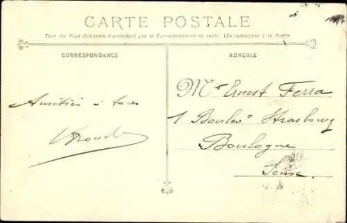 Ak Französisches Kriegsschiff Carnot