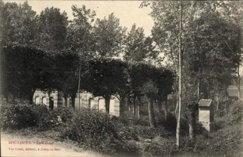 Ak Bouleurs Seine-et-Marne, le Lavoir