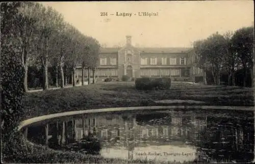 Ak Lagny Seine et Marne, Krankenhaus