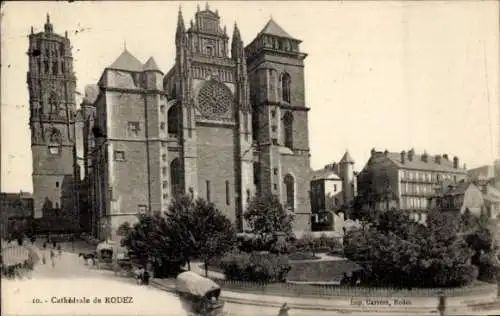 Ak Rodez Aveyron, Kathedrale