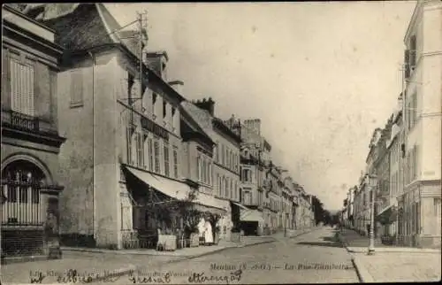 Ak Meulan en Yvelines, Rue Gambetta