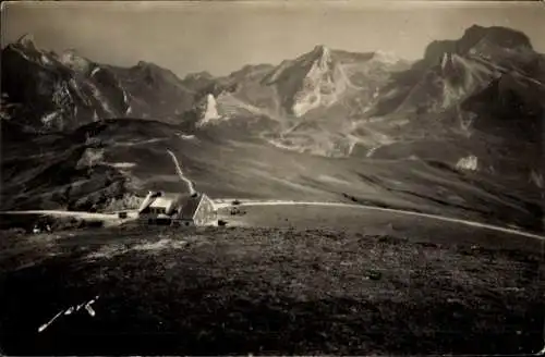 Ak Pau Pyrénées-Atlantiques, Hotel du Col d'Aubisque, Cirque de Gourette