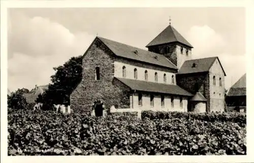 Ak Mittelheim Oestrich Winkel im Rheingau, St. Aegidius