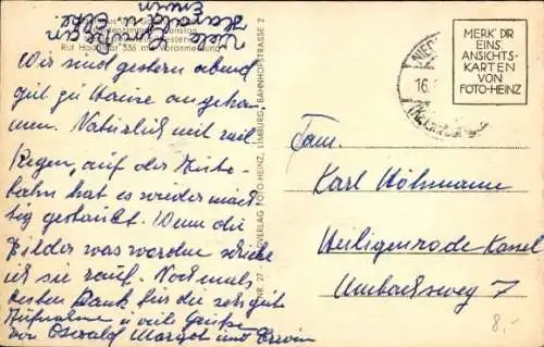 Ak Niederzeuzheim Hadamar in Hessen, Ortsansicht