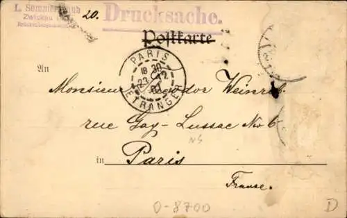 Ak Löbau in Sachsen, Totalansicht