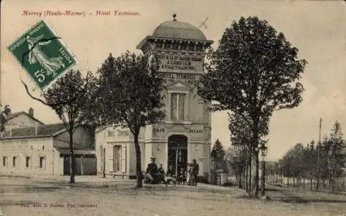 Ak Merrey Haute Marne, Hotel Terminus