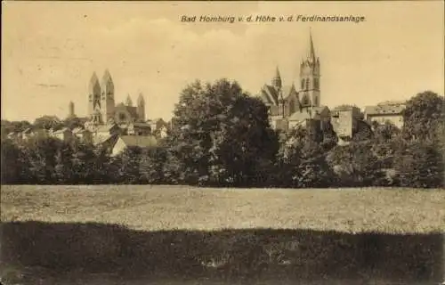 Ak Bad Homburg vor der Höhe Hessen, Ferdinandsanlage