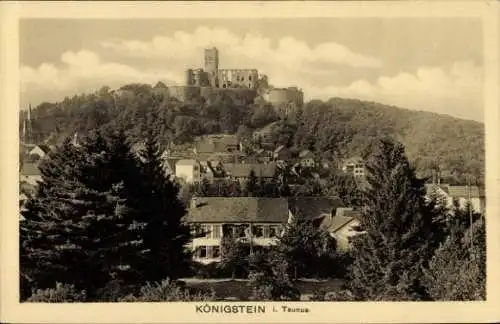 Ak Königstein im Taunus, Gesamtansicht