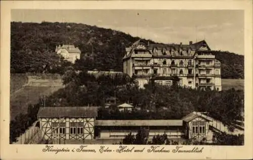 Ak Königstein im Taunus, Eden-Hotel, Kurhaus Taunusblick