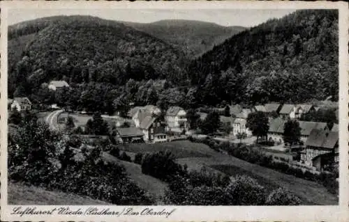 Ak Wieda Walkenried Harz, Oberdorf