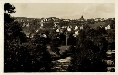 Ak Birkenfeld in Baden Württemberg, Blick auf den Ort