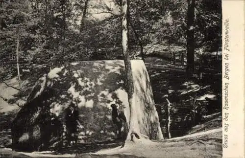 Ak Rauen in der Mark, Rauensche Berge