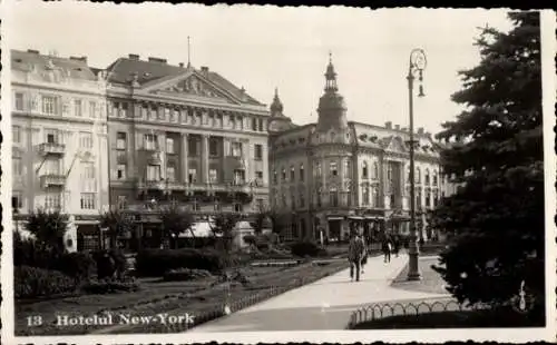 Ak Cluj Napoca Klausenburg Kolozsvar Rumänien, Hotel New York