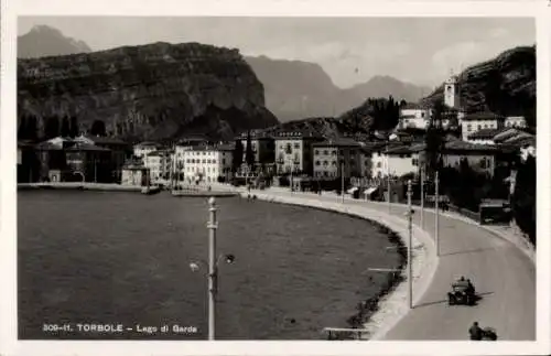 Ak Torbole Lago di Garda Trentino, Teilansicht