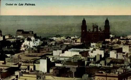 Ak Las Palmas de Gran Canaria Kanarische Inseln, Panorama