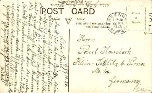 Ak Greenock Schottland, Kip Valley, Gateside Hospital