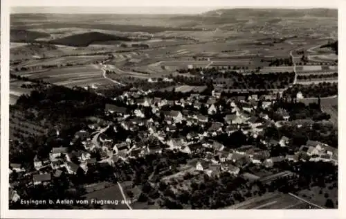 Ak Essingen in Württemberg, Fliegeraufnahme