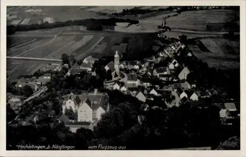 Ak Hochaltingen Fremdingen in Schwaben, Fliegeraufnahme