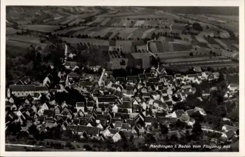 Ak Merchingen Ravenstein in Baden, Fliegeraufnahme