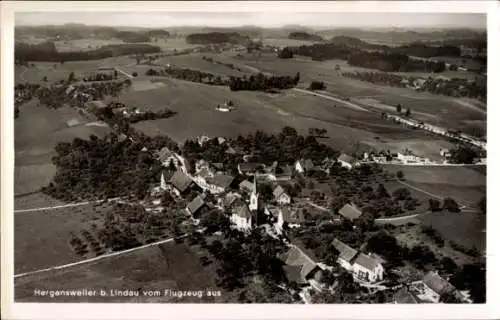 Ak Hergensweiler im Allgäu, Fliegeraufnahme