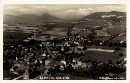 Ak Böchingen Saarpfalz, Fliegeraufnahme