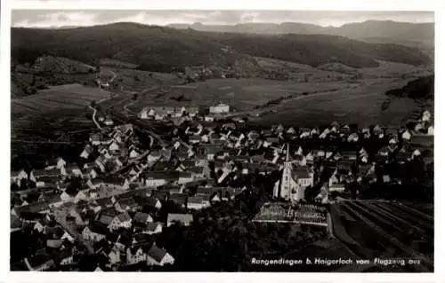 Ak Rangendingen bei Haigerloch, Fliegeraufnahme