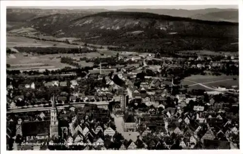 Ak Schorndorf in Württemberg, Fliegeraufnahme