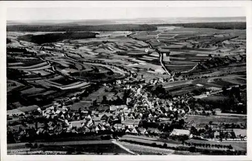 Ak Altheim Horb am Neckar, Fliegeraufnahme der Stadt