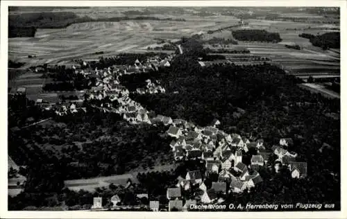 Ak Öschelbronn Gäufelden in Württemberg, Fliegeraufnahme