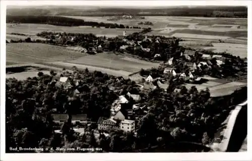 Ak Bad Brandenburg a. d. Iller Dietenheim, Fliegeraufnahme