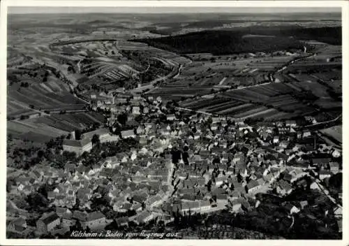 Ak Külsheim in Baden, Fliegeraufnahme