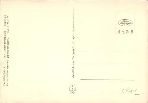 Ak Lindenberg im Allgäu Schwaben, Fliegeraufnahme