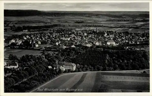 Ak Bad Windsheim in Mittelfranken, Fliegeraufnahme