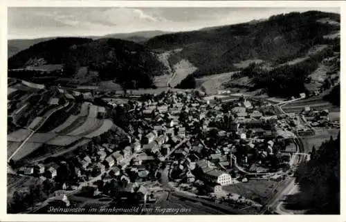 Ak Steinwiesen in Oberfranken, Fliegeraufnahme