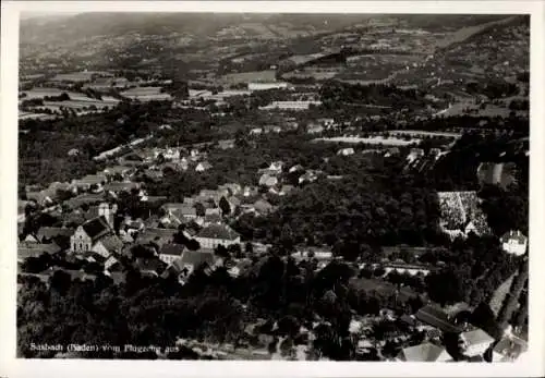 Ak Sasbach in de Ortenau in Baden, Fliegeraufnahme