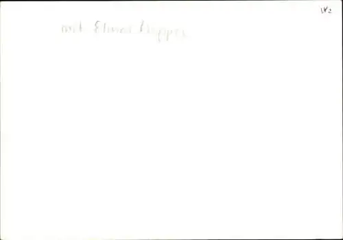 Ak Schauspieler Uschi Glas und Elmar Wepper, Portrait, Autogramme