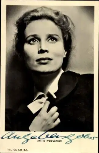 Ak Schauspielerin Antje Weisgerber, Film Foto Verlag A 3487/1, Portrait, Autogramm