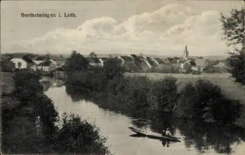 Ak Berthelming Berthelmingen Bartolfingen Moselle, Panorama