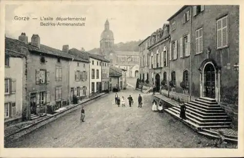 Ak Gorze Moselle, Bezirks-Armenanstalt