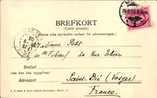 Ak Malmö Schweden, Hafenpartie