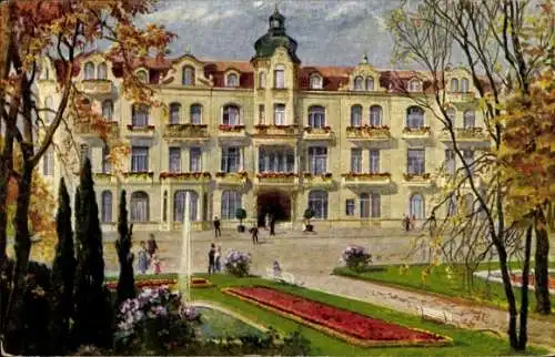 Ak Bad Oeynhausen in Westfalen, Herber's-Kurhotel