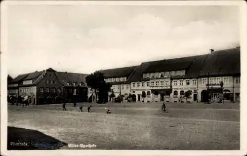 Ak Nesterow Stallupönen Ebenrode Ostpreußen, Platz, Adler-Apotheke