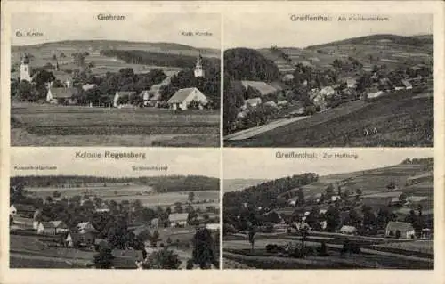 Ak Gierczyn Giehren Mirsk Friedeberg am Queis Schlesien, Greiffenthal, Kolonie Regensburg