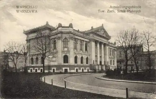 Ak Warszawa Warschau Polen, Ausstellungsgebäude