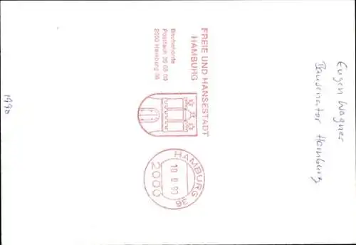 Ak Politiker Eugen Wagner, Portrait, Autogramm