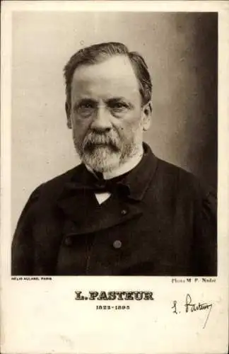 Ak Chemiker Louis Pasteur, Porträt