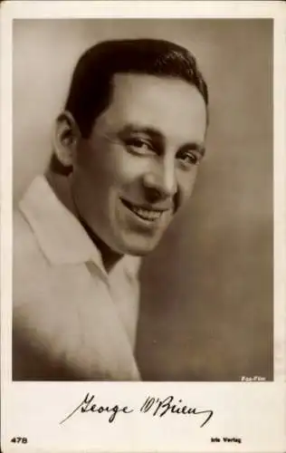 Ak Schauspieler George O’Brien, Porträt